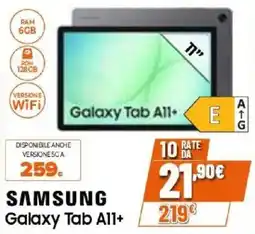 Iperal Samsung Galaxy Tab A11+ offerta