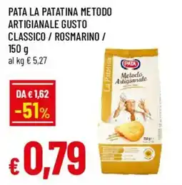 Galassia superstore Pata la patatina metodo artigianale offerta
