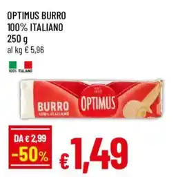 Galassia superstore Burro Optimus offerta
