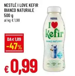 Galassia superstore Nestlé I love kefir bianco naturale offerta
