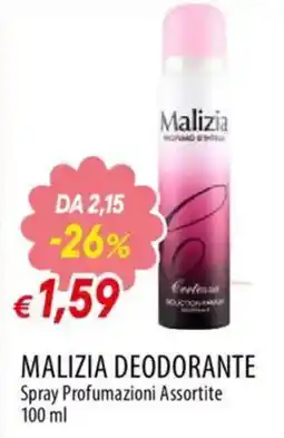 Galassia superstore Malizia deodorante offerta