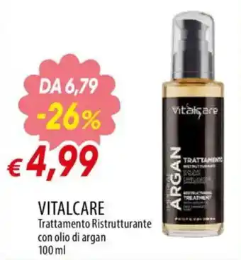 Vitalcare Trattamento Ristrutturante con olio di argan