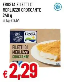 Galassia superstore Frosta filetti di merluzzo croccante offerta