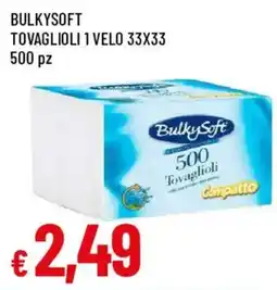 Galassia superstore BulkySoft tovaglioli offerta
