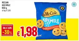 Galassia superstore McCain Kid Smile offerta