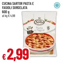 Galassia superstore Cucina Sartor pasta e fagioli offerta
