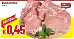 Galassia superstore Braciole di suino offerta