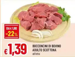 Galassia superstore Bocconcini di bovino adulto scottone offerta