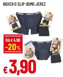 Galassia superstore Boxer o slip uomo Jerez offerta