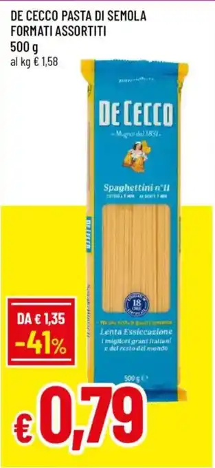 De Cecco Spaghettini n°11