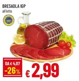 Galassia superstore Bresaola IGP offerta