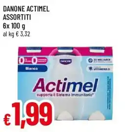 Galassia superstore Danone Actimel assortiti offerta