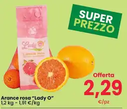 Interspar Arance rosa Lady O offerta