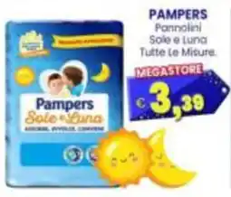 Punto Shopping Megastore Pampers Pannolini Sole e Luna offerta