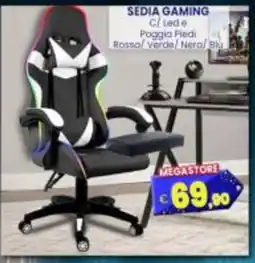 Punto Shopping Megastore Sedia gaming offerta