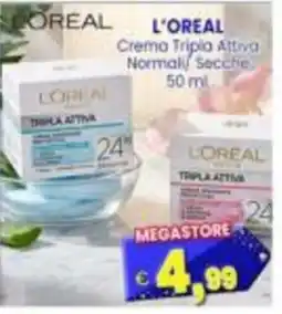 Punto Shopping Megastore L'Oréal Crema Tripla Attiva offerta