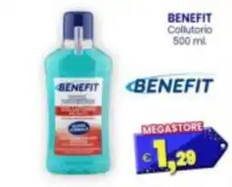 Punto Shopping Megastore Benefit collutorio offerta