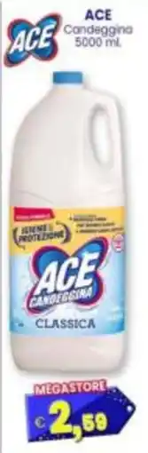 Punto Shopping Megastore Ace candeggina classica offerta