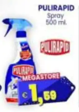 Punto Shopping Megastore Pulirapid spray offerta