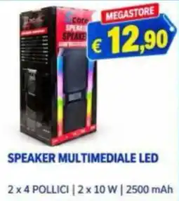 Punto Shopping Megastore Core Speaker offerta