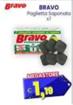 Punto Shopping Megastore Bravo Paglietta Saponata offerta