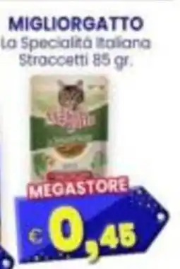 Punto Shopping Megastore Migliorgatto Straccetti offerta