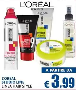 Europlanet Casa L'Oréal Studio Line Linea Hair Style offerta