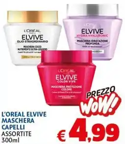Europlanet Casa L'Oréal Elvive maschera capelli assortite offerta