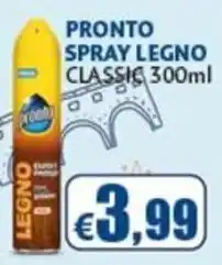Europlanet Casa Pronto spray legno classic offerta