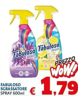 Europlanet Casa Fabuloso sgrassatore spray offerta