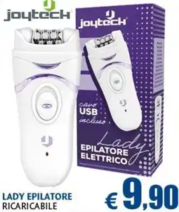 Europlanet Casa Joytech lady epilatore ricaricabile offerta
