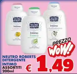 Europlanet Casa Neutro Roberts Detergente Intimo Assortiti offerta