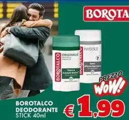 Europlanet Casa Borotalco deodorante stick offerta