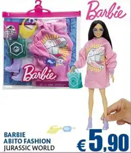 Europlanet Casa Barbie abito fashion jurassic world offerta