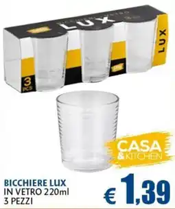 Europlanet Casa Bicchiere Lux offerta