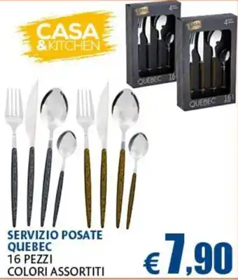 Servizio posate Quebec