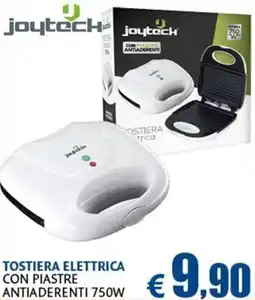 Europlanet Casa Tostiera elettrica Joytech con piastre antiaderenti offerta