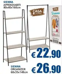 Europlanet Casa Sienna appendiabiti offerta