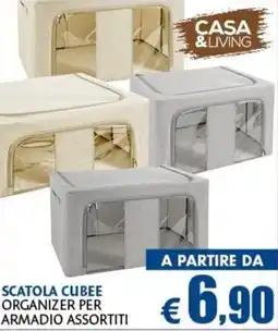 Europlanet Casa Scatola Cubee Organizer per Armadio Assortiti offerta