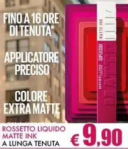 Europlanet Casa Rossetto liquido Matte Ink offerta