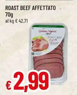 Famila ROAST BEEF AFFETTATO offerta