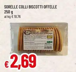 Famila SORELLE COLLI BISCOTTI OFFELLE offerta