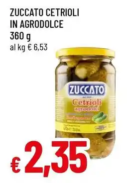 Famila ZUCCATO CETRIOLI IN AGRODOLCE offerta