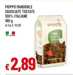 Famila PIOPPO MANDORLE SGUSCIATE TOSTATE 100% ITALIANE offerta