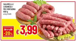Famila Salamella / Luganega / Mix Contadina offerta