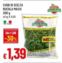 Famila CUOR DI SCELTA RUCOLA MAXXI offerta
