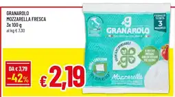 Famila GRANAROLO mozzarella fresca offerta