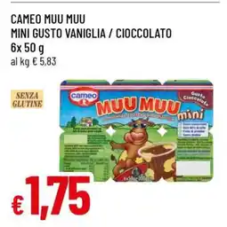 Famila Cameo Muu Muu Mini Gusto Vaniglia / Cioccolato offerta