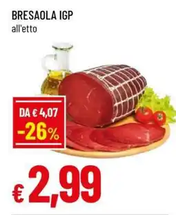 Famila BRESAOLA IGP offerta
