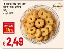 Famila LA SPIGHETTA FIOR RISO BISCOTTI CLASSICI offerta